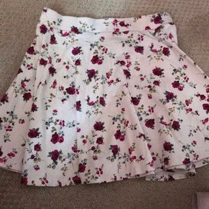 Cute flower skirt.